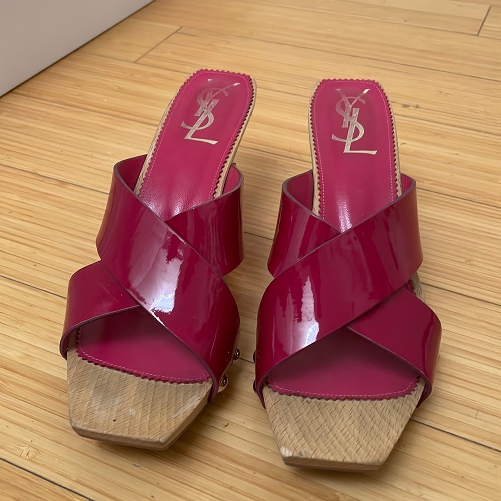 YSL Sandal style clogs